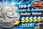 1999 p susan b anthony dollar value