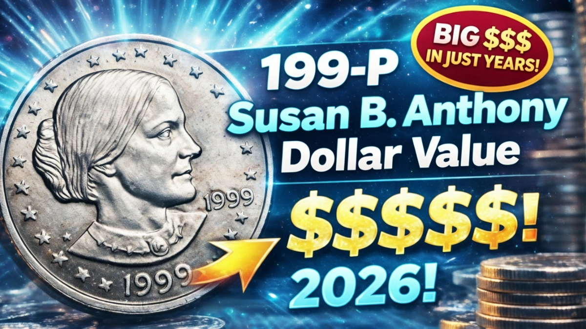 1999 p susan b anthony dollar value
