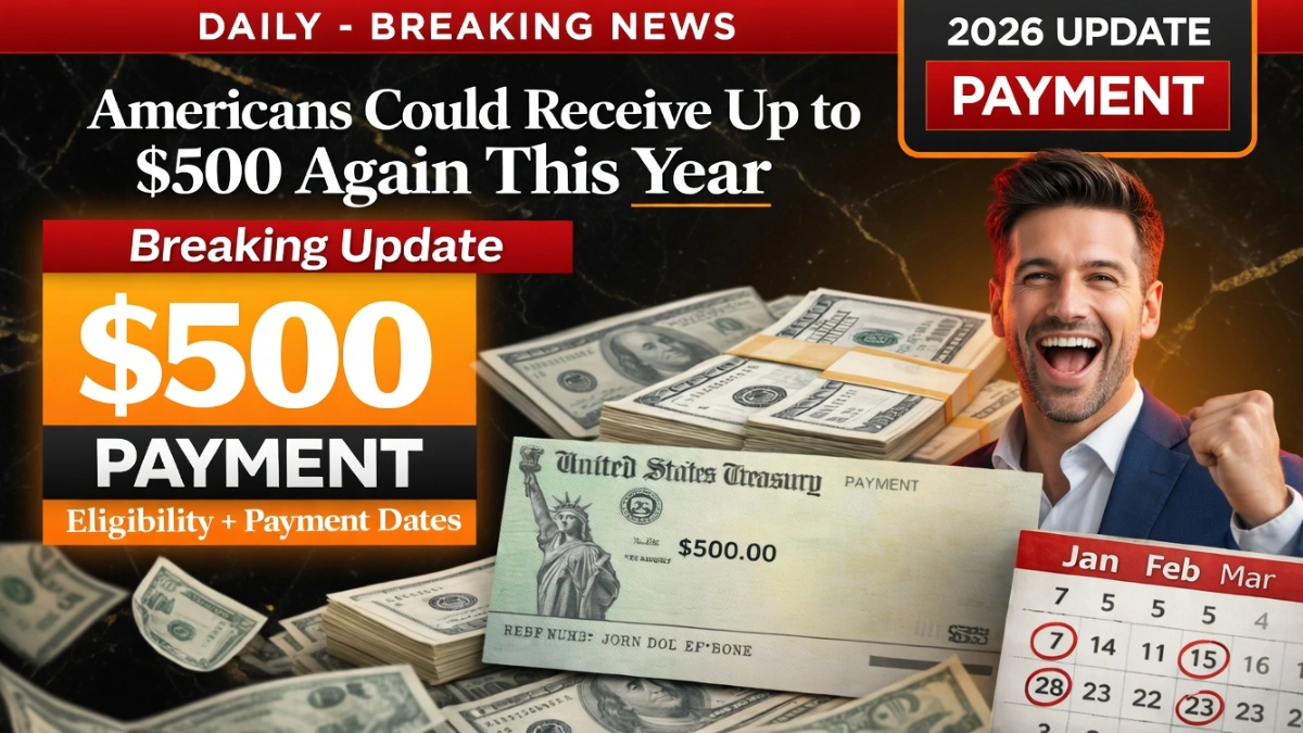 $500 federal payment 2026