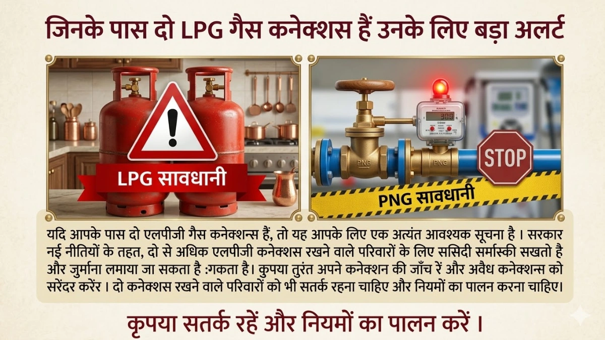 Double LPG connection rules
