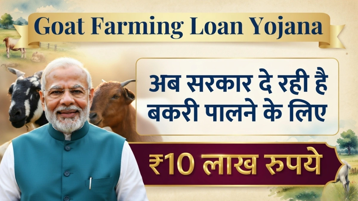 Goat Farming Loan 2026 India